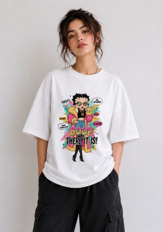 Boop Oversized Graphic ladies T-shirts