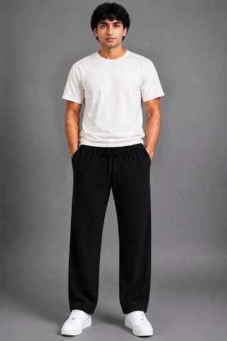 Waffle trousers