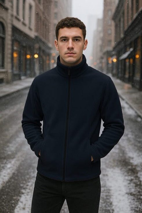 Mens polar fleece jacket